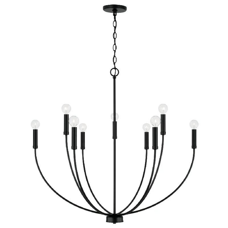 Chandeliers with Dimmable Lights for Adjustable AmbianceChandeliers with Dimmable Lights for Adjustable AmbianceAnsley Nine Light Chandelier