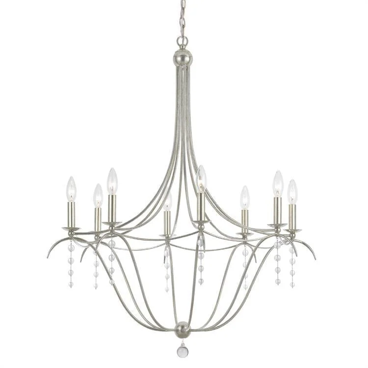 Mini Chandeliers for Smaller Spaces like Powder RoomsMini Chandeliers for Smaller Spaces like Powder RoomsMetro Eight-Light Chandelier