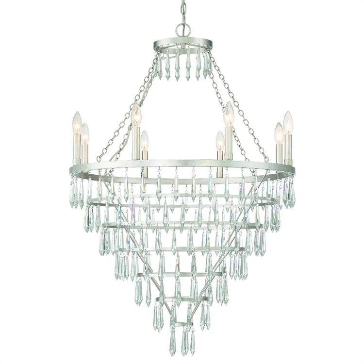 Modern Chandeliers with Simple Geometric Shapes for Contemporary HomesModern Chandeliers with Simple Geometric Shapes for Contemporary HomesLucille Eight-Light Chandelier