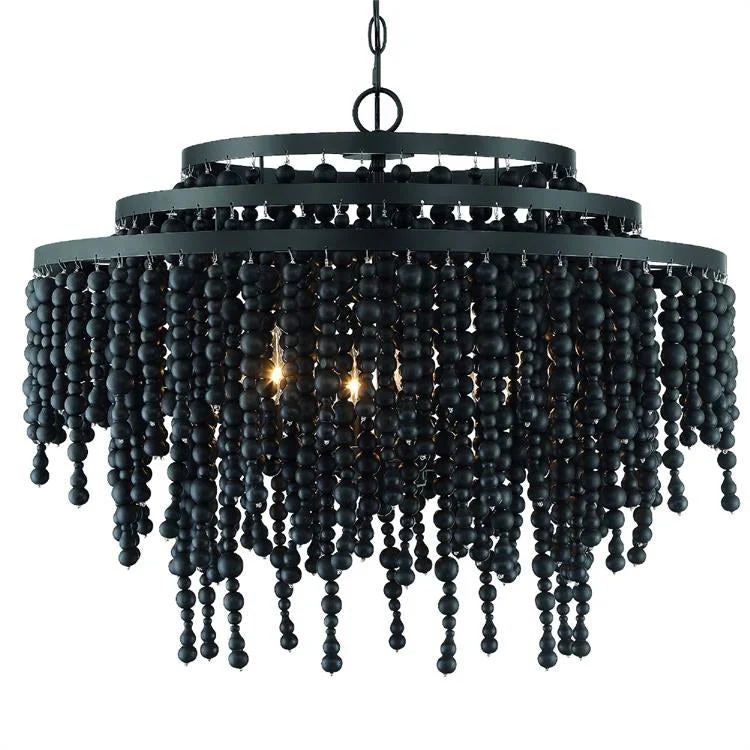 Victorian - Inspired Chandeliers with Intricate MetalworkVictorian - Inspired Chandeliers with Intricate MetalworkPoppy Six-Light Chandelier