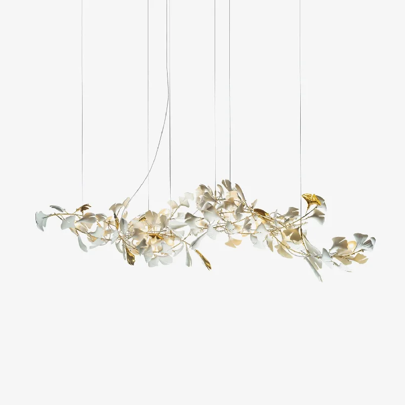 Chandeliers with Multiple Arms for a Dramatic Lighting EffectChandeliers with Multiple Arms for a Dramatic Lighting EffectGingko Leaves Chandelier