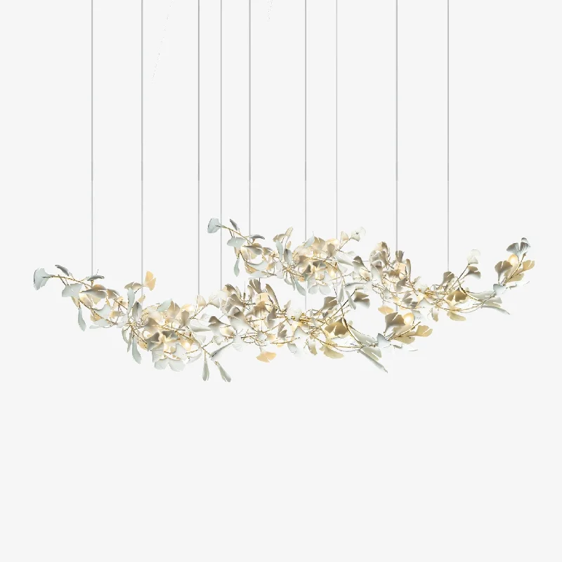 Chandeliers with Color - Changing LEDS for a Dynamic Lighting ExperienceChandeliers with Color - Changing LEDS for a Dynamic Lighting ExperienceDouble Layer Combination Gingko Chandelier