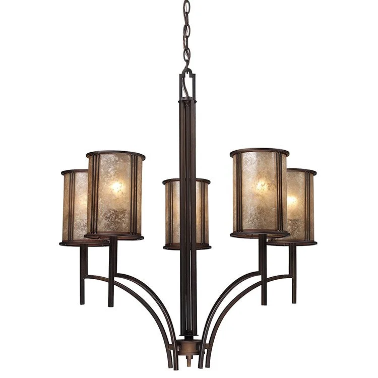 Chandeliers with a Antique Brass Finish for a Timeless LookChandeliers with a Antique Brass Finish for a Timeless LookBarringer Five-Light Chandelier