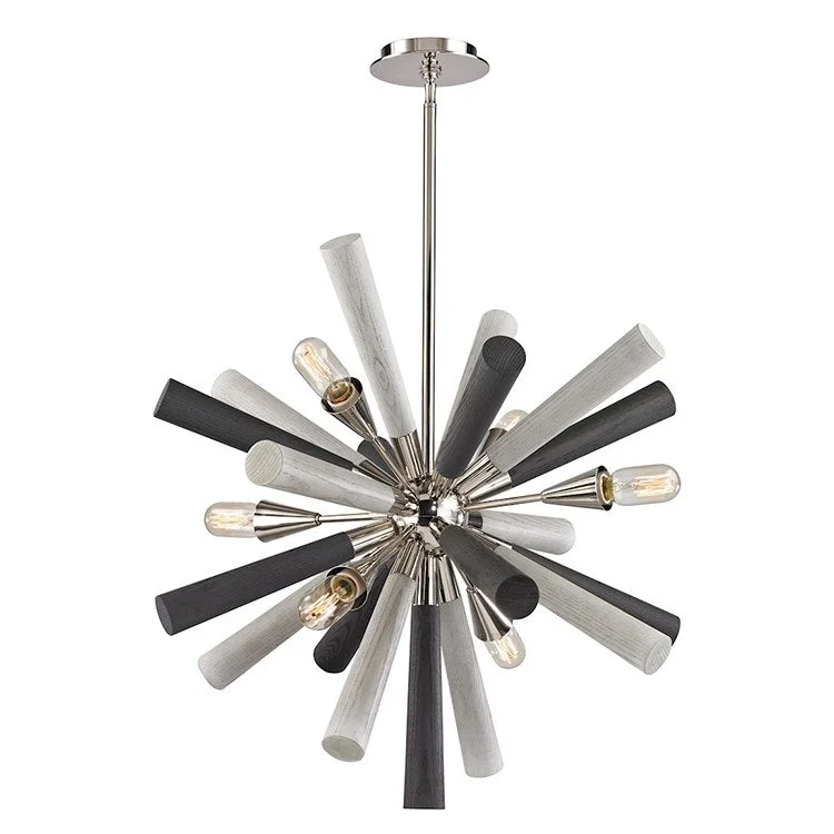 Modern Chandeliers with Simple Geometric Shapes for Contemporary HomesModern Chandeliers with Simple Geometric Shapes for Contemporary HomesSolara Six-Light Chandelier