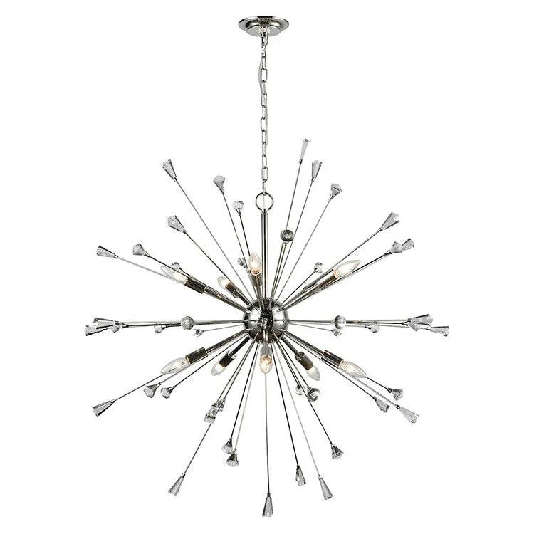 Chandeliers with Color - Changing LEDS for a Dynamic Lighting ExperienceChandeliers with Color - Changing LEDS for a Dynamic Lighting ExperienceSprigny Ten-Light Chandelier