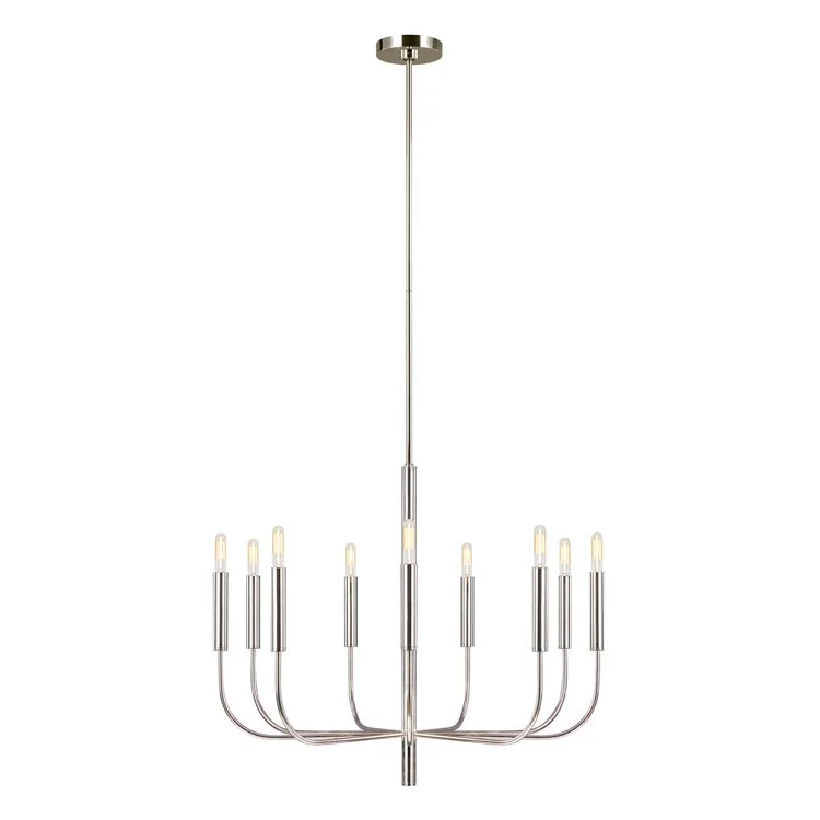 Chandeliers with Dimmable Lights for Adjustable AmbianceChandeliers with Dimmable Lights for Adjustable AmbianceBrianna Nine-Light Chandelier by Ellen