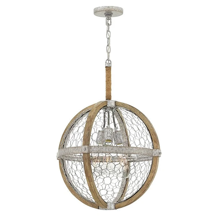 Mini Chandeliers for Smaller Spaces like Powder RoomsMini Chandeliers for Smaller Spaces like Powder RoomsHeywood Three-Light Single-Tier Globe Chandelier