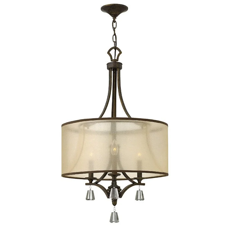 Victorian - Inspired Chandeliers with Intricate MetalworkVictorian - Inspired Chandeliers with Intricate MetalworkMime Three-Light Single-Tier Chandelier