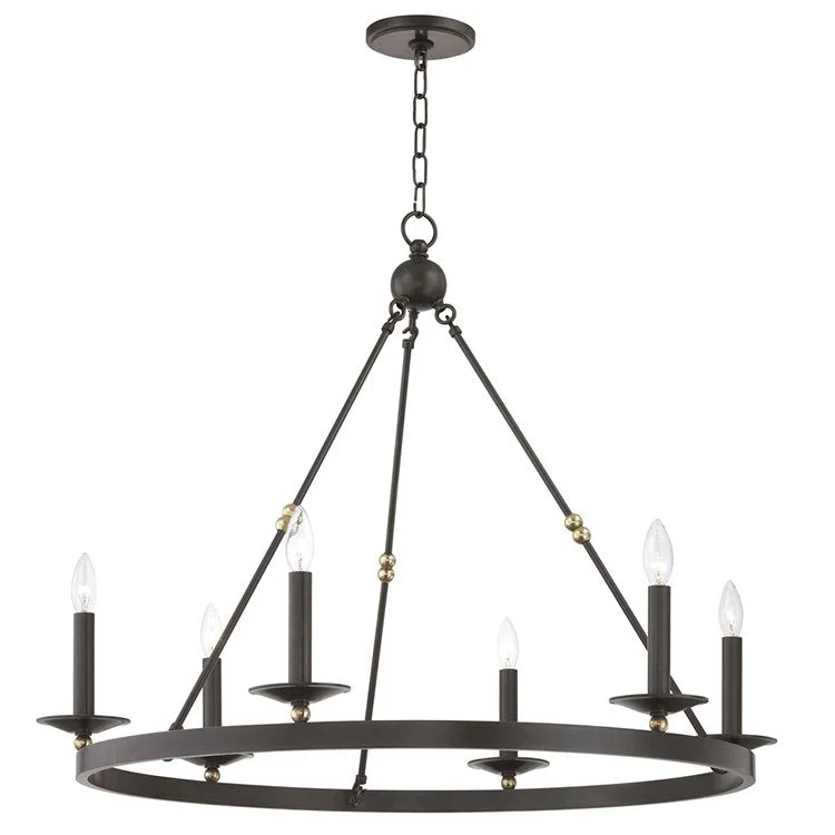 Chandeliers with Dimmable Lights for Adjustable AmbianceChandeliers with Dimmable Lights for Adjustable AmbianceAllendale Six-Light Chandelier