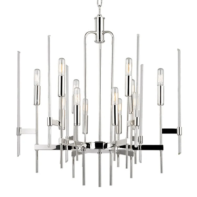 Chandeliers with Dimmable Lights for Adjustable AmbianceChandeliers with Dimmable Lights for Adjustable AmbianceBari Twelve-Light Chandelier