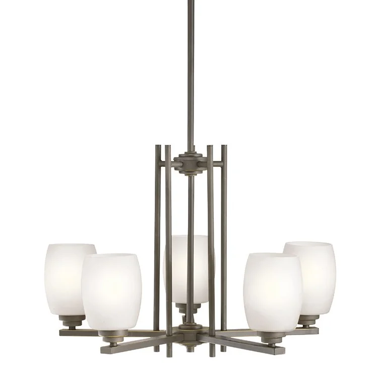 Modern Chandeliers with Simple Geometric Shapes for Contemporary HomesModern Chandeliers with Simple Geometric Shapes for Contemporary HomesEileen Five-Light Chandelier