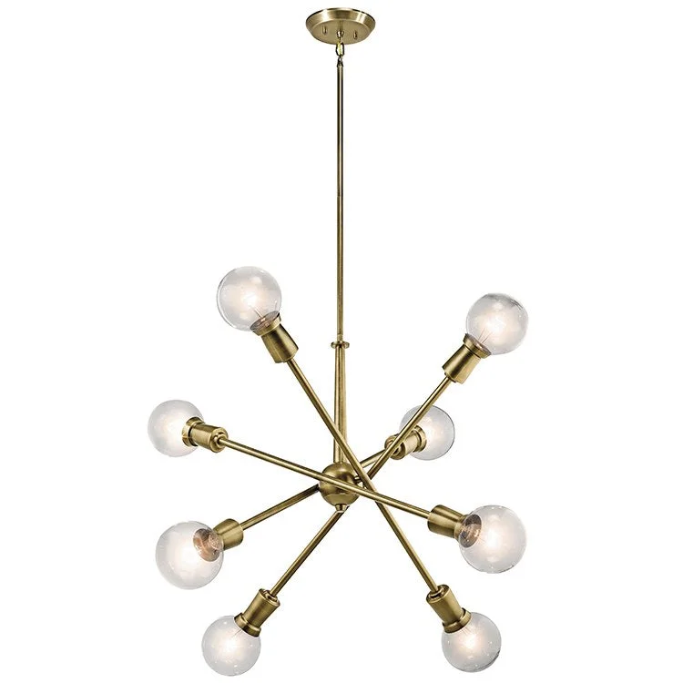 Chandeliers with Dimmable Lights for Adjustable AmbianceChandeliers with Dimmable Lights for Adjustable AmbianceArmstrong Eight-Light Chandelier