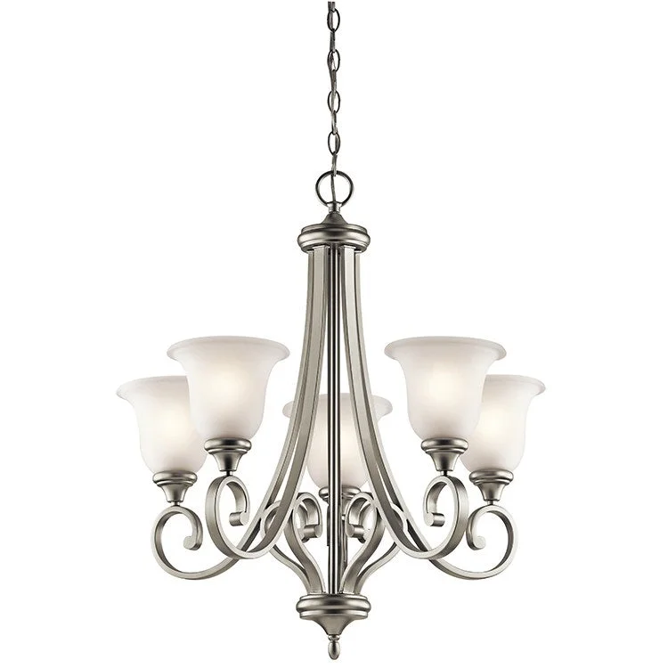 Chandeliers with Dimmable Lights for Adjustable AmbianceChandeliers with Dimmable Lights for Adjustable AmbianceMonroe Five-Light Uplight Chandelier