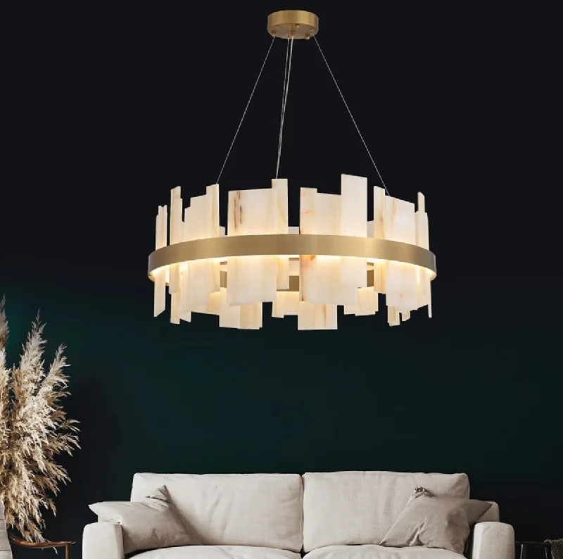 Chandeliers with LED Bulbs for Energy - Efficiency and LongevityChandeliers with LED Bulbs for Energy - Efficiency and LongevityMarble Grandeur Round Chandelier | Ivanka Lumiere