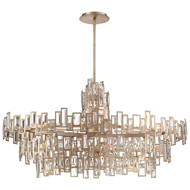 Modern Chandeliers with Simple Geometric Shapes for Contemporary HomesModern Chandeliers with Simple Geometric Shapes for Contemporary HomesBel Mondo Twenty-One-Light Island Chandelier