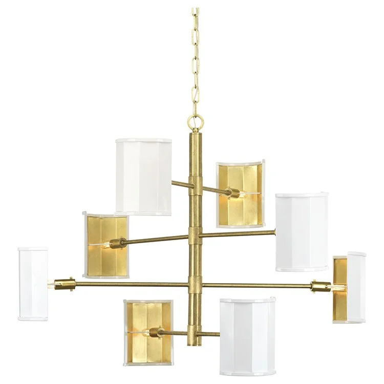 Chandeliers with Dimmable Lights for Adjustable AmbianceChandeliers with Dimmable Lights for Adjustable AmbianceWandermere Eight-Light Chandelier by Jeffery Alan Marks