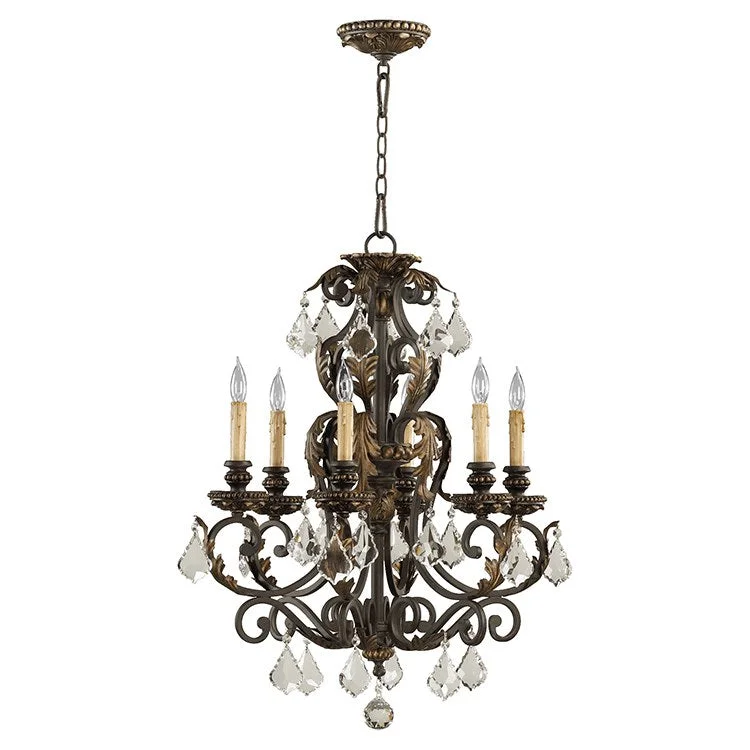 Mini Chandeliers for Smaller Spaces like Powder RoomsMini Chandeliers for Smaller Spaces like Powder RoomsRio Salado Six-Light Chandelier