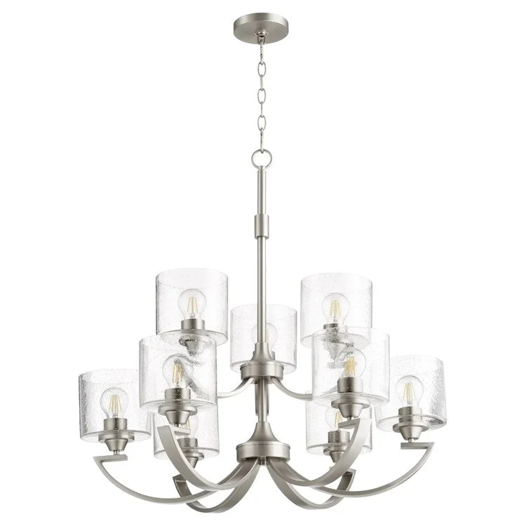 Chandeliers with Dimmable Lights for Adjustable AmbianceChandeliers with Dimmable Lights for Adjustable AmbianceDakota Nine-Light Chandelier