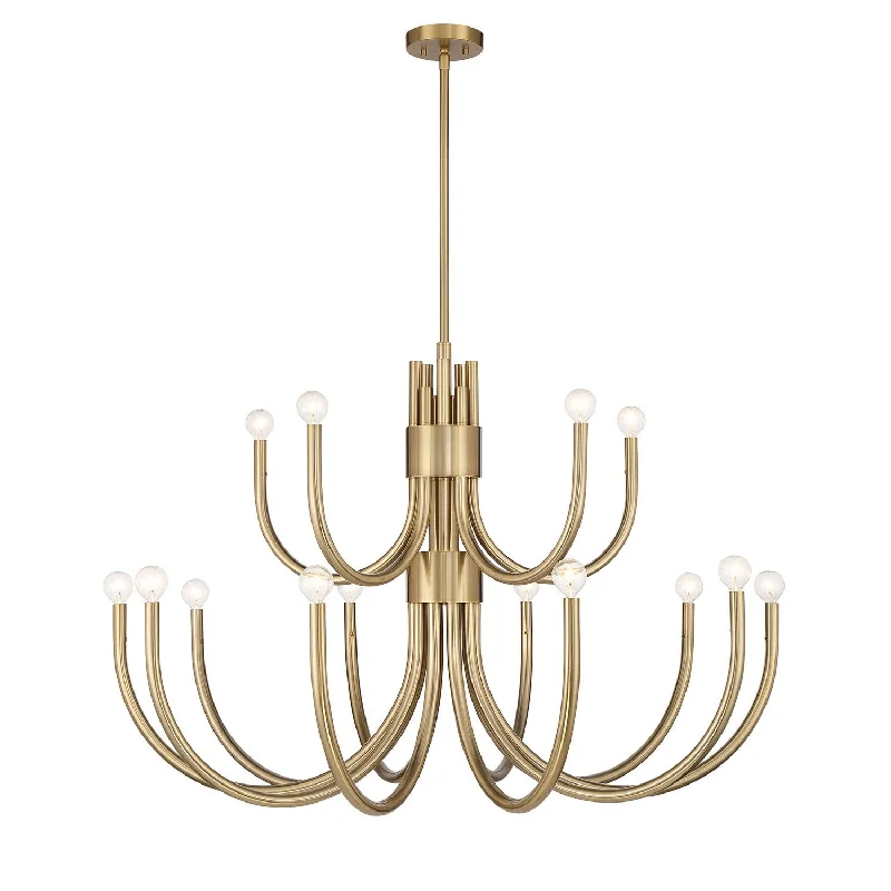 Modern Chandeliers with Simple Geometric Shapes for Contemporary HomesModern Chandeliers with Simple Geometric Shapes for Contemporary HomesSorrento 15 Light Chandelier