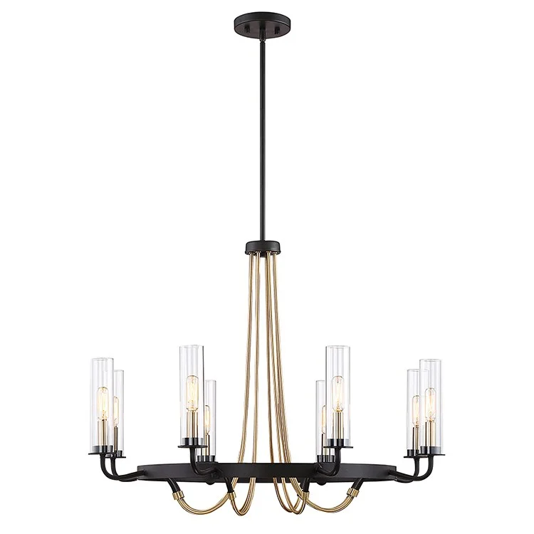 Modern Chandeliers with Simple Geometric Shapes for Contemporary HomesModern Chandeliers with Simple Geometric Shapes for Contemporary HomesKearney Eight-Light Chandelier