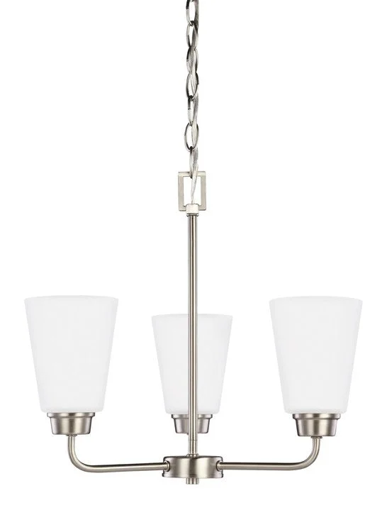 Mini Chandeliers for Smaller Spaces like Powder RoomsMini Chandeliers for Smaller Spaces like Powder RoomsKerrville Three-Light Chandelier