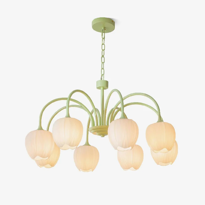 Modern Chandeliers with Simple Geometric Shapes for Contemporary HomesModern Chandeliers with Simple Geometric Shapes for Contemporary HomesTulip Matcha Chandelier