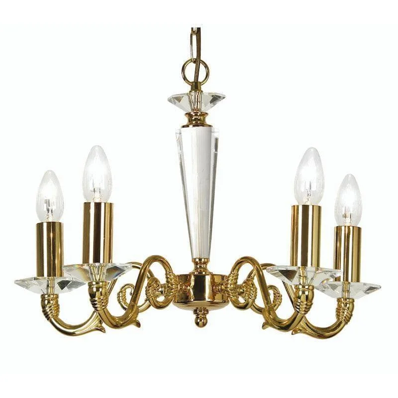 Chandeliers with LED Bulbs for Energy - Efficiency and LongevityChandeliers with LED Bulbs for Energy - Efficiency and LongevityOaks Wren 5 Light Gold Plate Chandelier