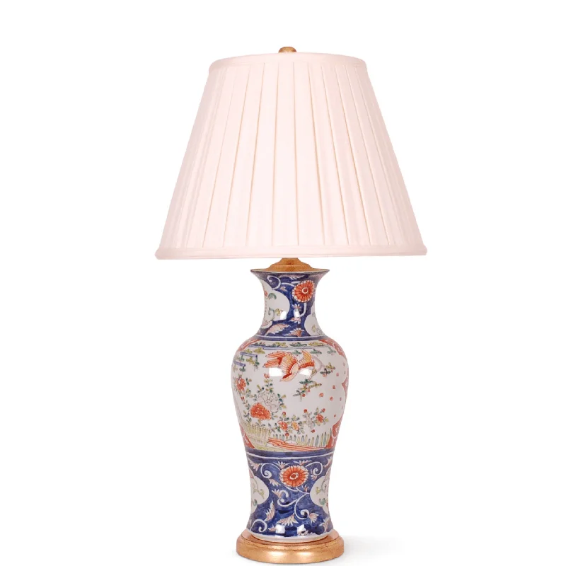 Rustic Table Lamps with Metal Bases for a Country - Style DecorRustic Table Lamps with Metal Bases for a Country - Style Decor29" Imari Blue Foral Vase Table Lamp