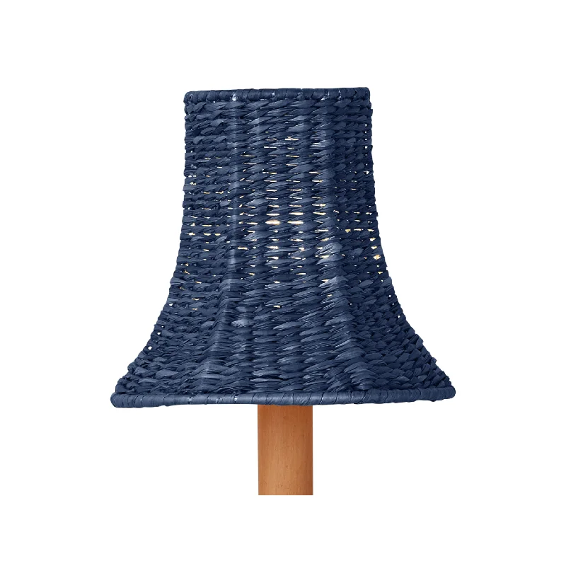 Small Table Lamps for Nightstands in Compact BedroomsSmall Table Lamps for Nightstands in Compact BedroomsBell Shape Chandelier Shade in Indigo Blue