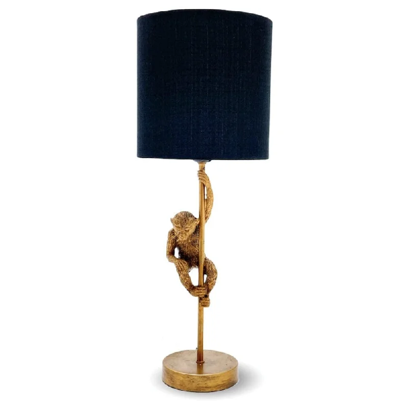 Color - Changing Table Lamps for Creating a Dynamic Lighting AtmosphereColor - Changing Table Lamps for Creating a Dynamic Lighting AtmosphereCharlie Chimp Table Lamp Gold with Black Shade