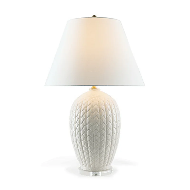 Color - Changing Table Lamps for Creating a Dynamic Lighting AtmosphereColor - Changing Table Lamps for Creating a Dynamic Lighting AtmosphereCream Porcelain Carved Wicker Design Lamp With Shade