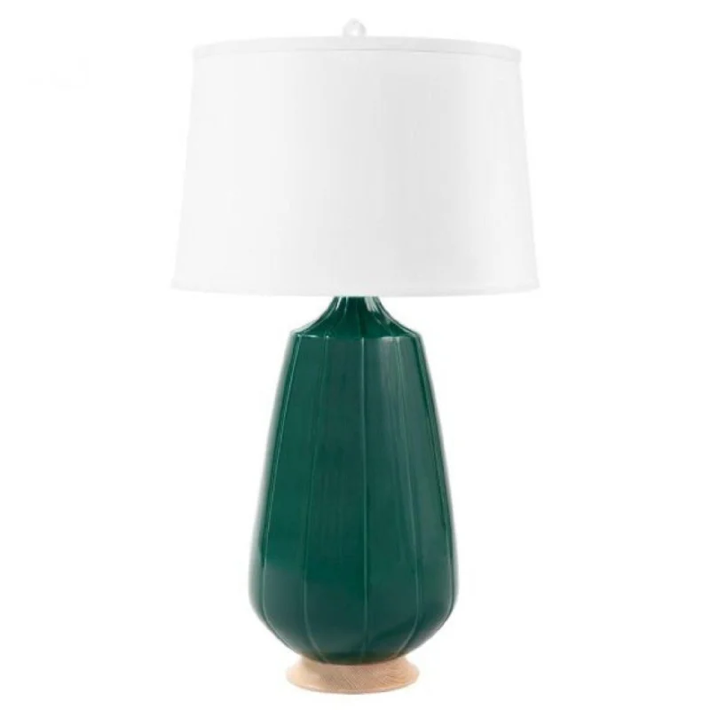 Rustic Table Lamps with Metal Bases for a Country - Style DecorRustic Table Lamps with Metal Bases for a Country - Style DecorEmerald Green Aurora Glazed Porcelain Lamp Base