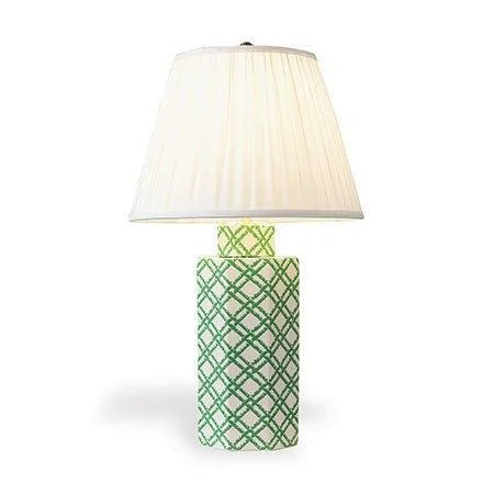 Adjustable Table Lamps for Task Lighting on DesksAdjustable Table Lamps for Task Lighting on DesksGreen & Ivory Bamboo Trellis Porcelain Hexagonal Table Lamp