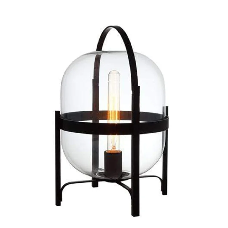 Color - Changing Table Lamps for Creating a Dynamic Lighting AtmosphereColor - Changing Table Lamps for Creating a Dynamic Lighting AtmosphereHallstat Metal and Glass Table Lamp Black