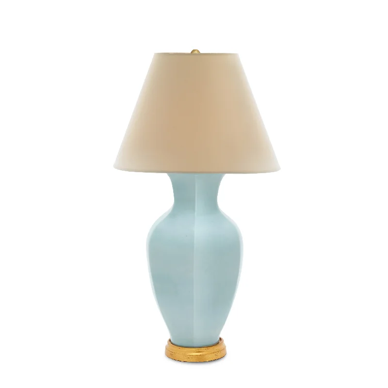 Elegant Table Lamps with Silk Shades for a Traditional BedroomElegant Table Lamps with Silk Shades for a Traditional BedroomLight Blue Hive Table Lamp