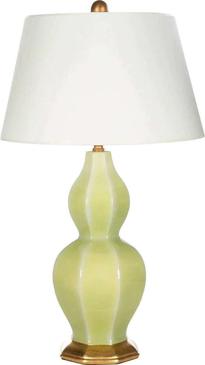 Table Lamps with Adjustable Arms for Directed LightingTable Lamps with Adjustable Arms for Directed LightingMarianna Green Ceramic Table Lamp with Shade