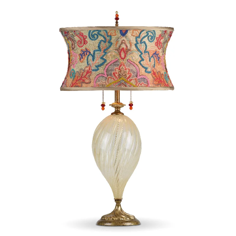 Elegant Table Lamps with Silk Shades for a Traditional BedroomElegant Table Lamps with Silk Shades for a Traditional BedroomMelanie