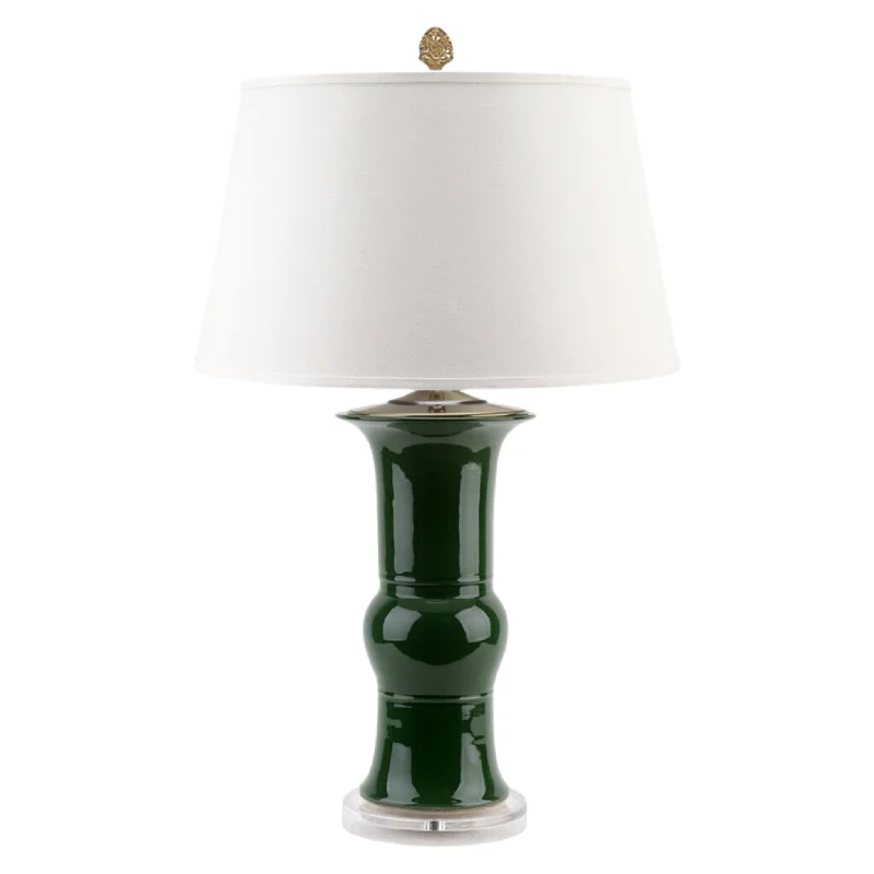 Adjustable Table Lamps for Task Lighting on DesksAdjustable Table Lamps for Task Lighting on DesksPalace Vase Lamp in Royal Green