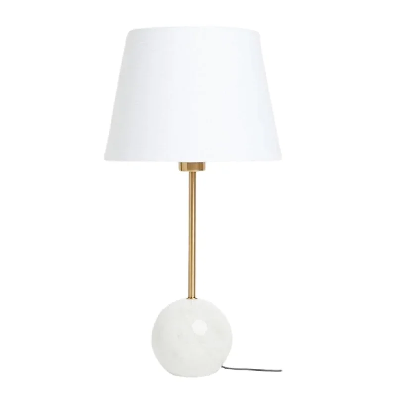 Table Lamps with Adjustable Arms for Directed LightingTable Lamps with Adjustable Arms for Directed LightingPearl Table Lamp Gold and Marble