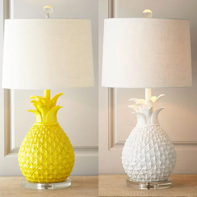 Table Lamps with Adjustable Arms for Directed LightingTable Lamps with Adjustable Arms for Directed LightingPineapple Table Lamp