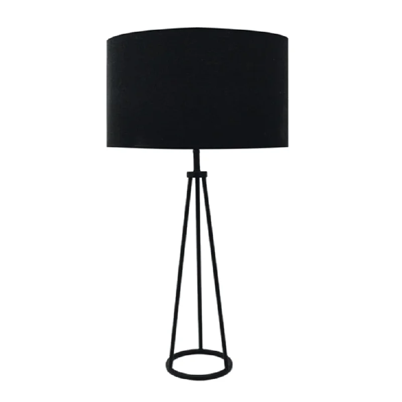 Table Lamps with Storage Compartments for Added FunctionalityTable Lamps with Storage Compartments for Added FunctionalityRing Tripod Table lamp Black