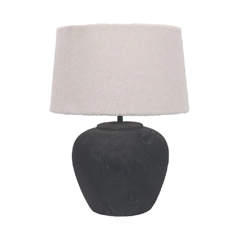 Rustic Table Lamps with Metal Bases for a Country - Style DecorRustic Table Lamps with Metal Bases for a Country - Style DecorSanti Ceramic Table Lamp Black