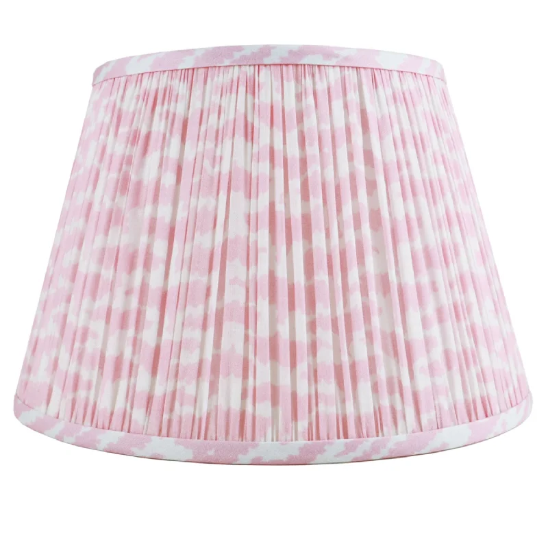 Small Table Lamps for Nightstands in Compact BedroomsSmall Table Lamps for Nightstands in Compact BedroomsSierra Printed Lampshade in Pink