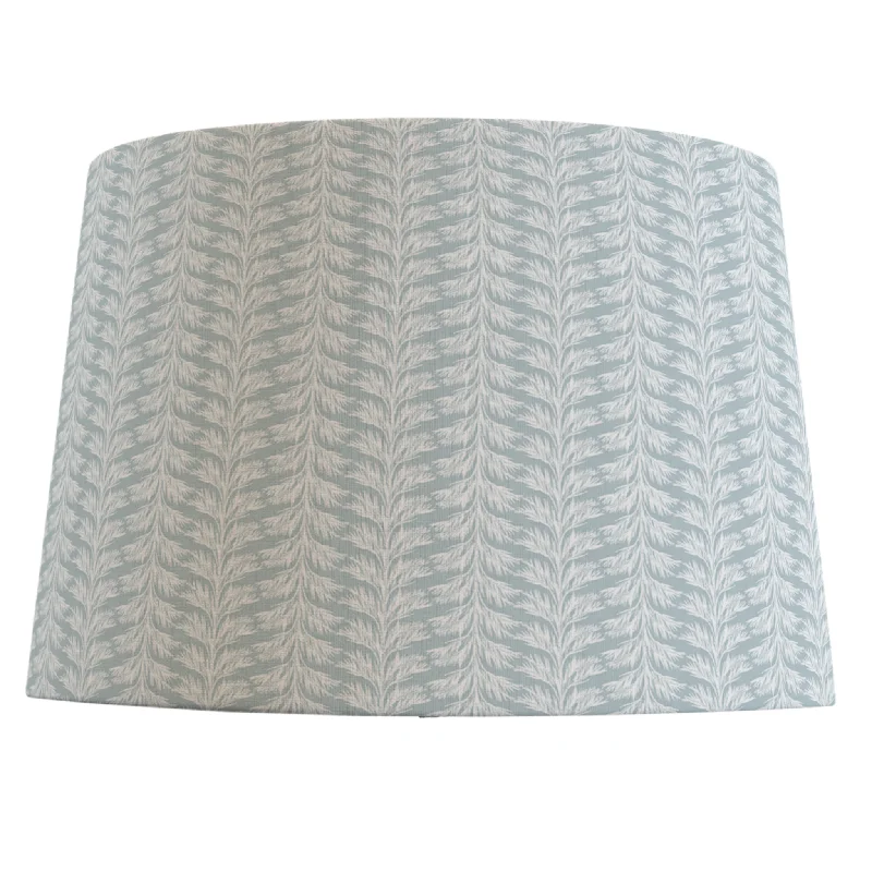 Modern Table Lamps with Minimalist Designs for a Clean LookModern Table Lamps with Minimalist Designs for a Clean LookSky Blue Patterned Lampshade in Sabal Stripe