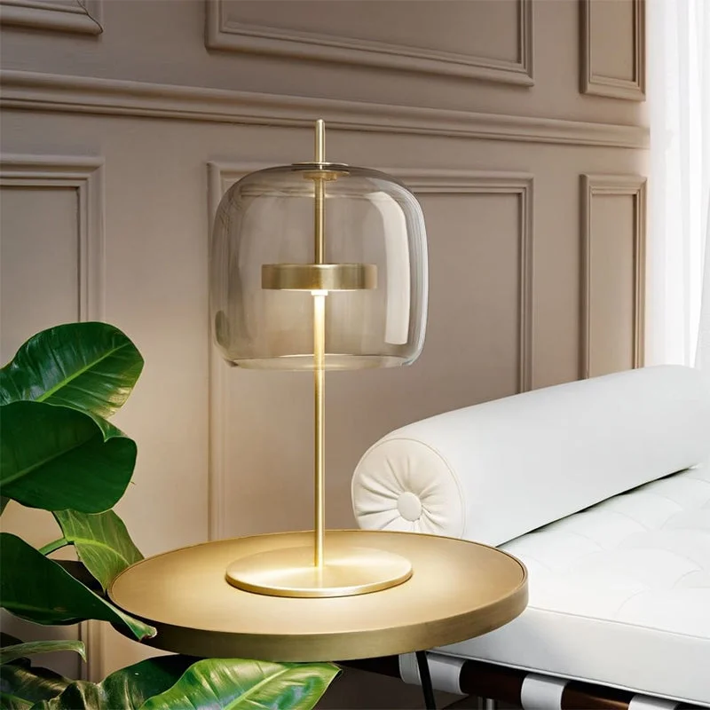 LED Table Lamps for Energy - Saving and Long - Lasting UseLED Table Lamps for Energy - Saving and Long - Lasting UseStellar Modern Glass and Gold Table Lamp