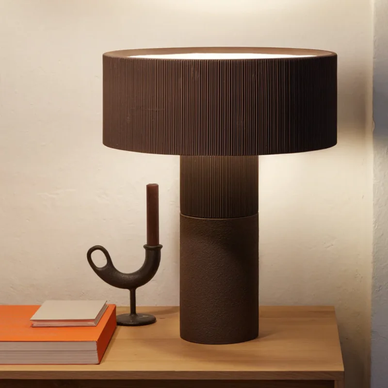 Modern Table Lamps with Minimalist Designs for a Clean LookModern Table Lamps with Minimalist Designs for a Clean LookTextured Wide Shade Table Lamp | Terra