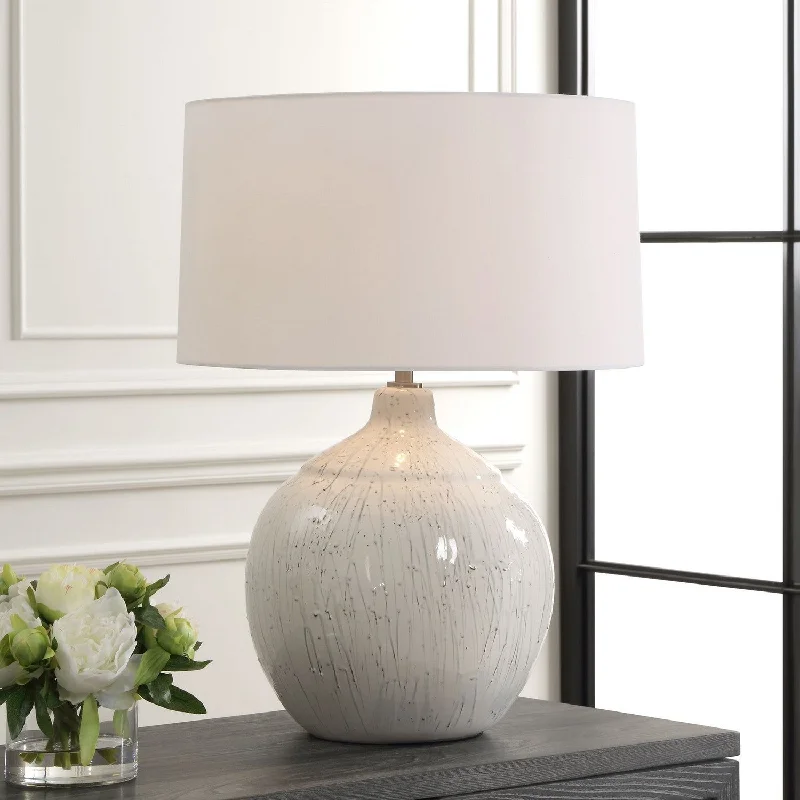 Elegant Table Lamps with Silk Shades for a Traditional BedroomElegant Table Lamps with Silk Shades for a Traditional BedroomDribble One Light Table Lamp