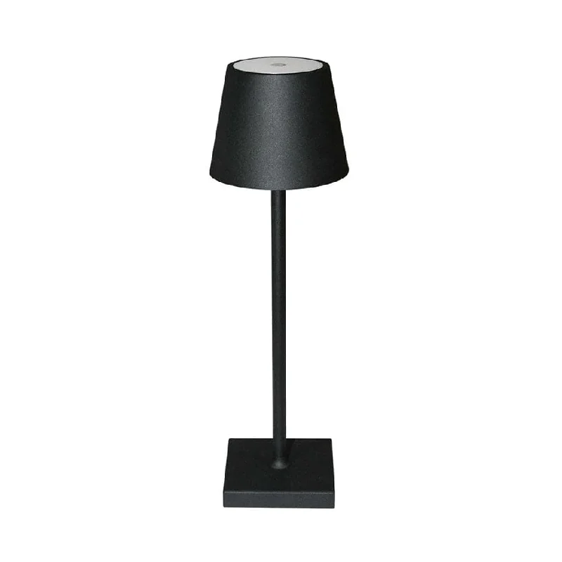 Table Lamps with Storage Compartments for Added FunctionalityTable Lamps with Storage Compartments for Added FunctionalityWendy Rechargeable Table Lamp in Black | White