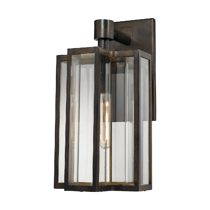 Industrial Wall Lamps with Exposed Bulbs for a Factory - Chic VibeIndustrial Wall Lamps with Exposed Bulbs for a Factory - Chic VibeBianca 1-Light Outdoor Wall Lamp in Hazelnut Bronze ELK Lighting 45146/1