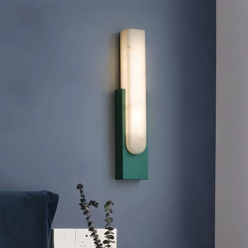 Wall Lamps with Built - in Mirrors for a Dual - Function DesignWall Lamps with Built - in Mirrors for a Dual - Function DesignEmilia Alabaster Wall Lamp - Open Box